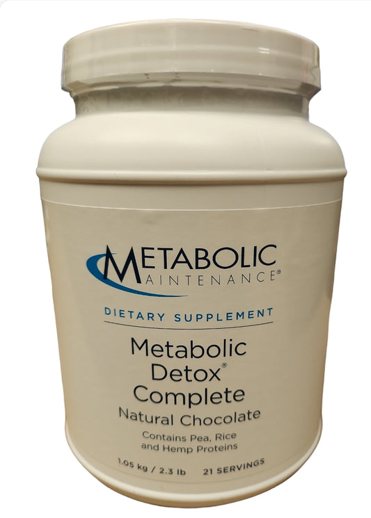 Metabolic Detox Complete Protein Powder- Chocolate