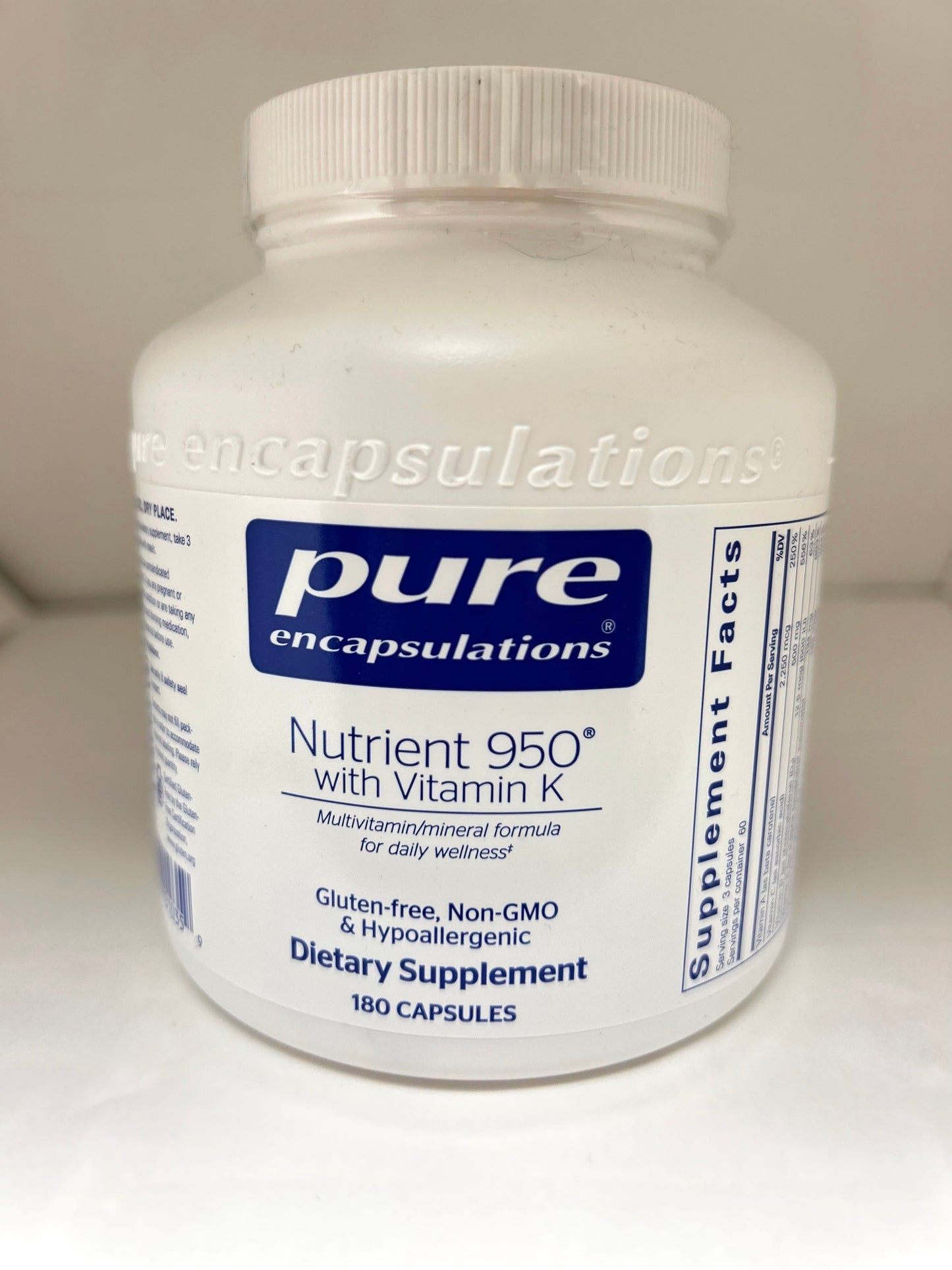 Nutrient 950 with Vitamin K