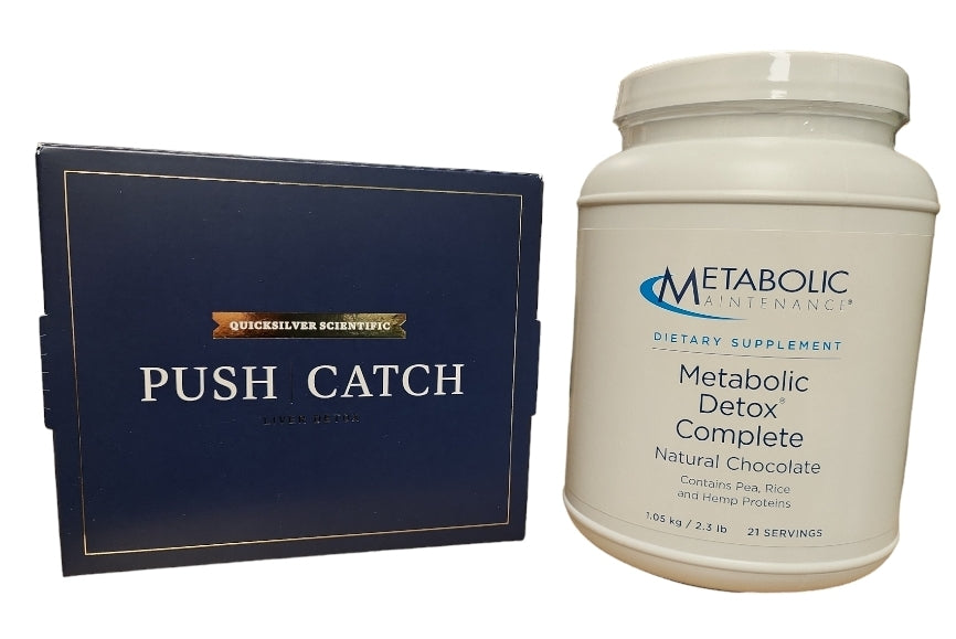 PushCatch Liver Detox and Metabolic Protein Powder Bundle