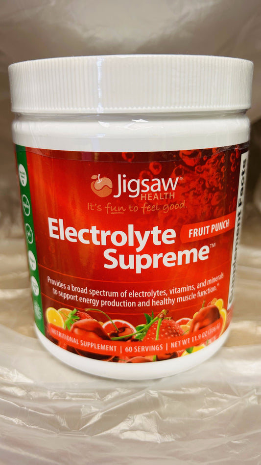 Electrolyte Supreme Fruit Punch Flavor