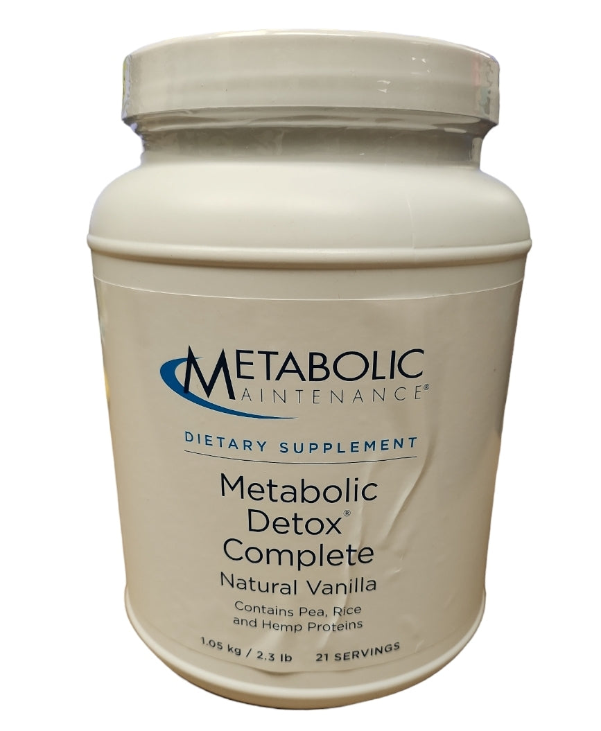 Metabolic Detox Complete Natural Vanilla