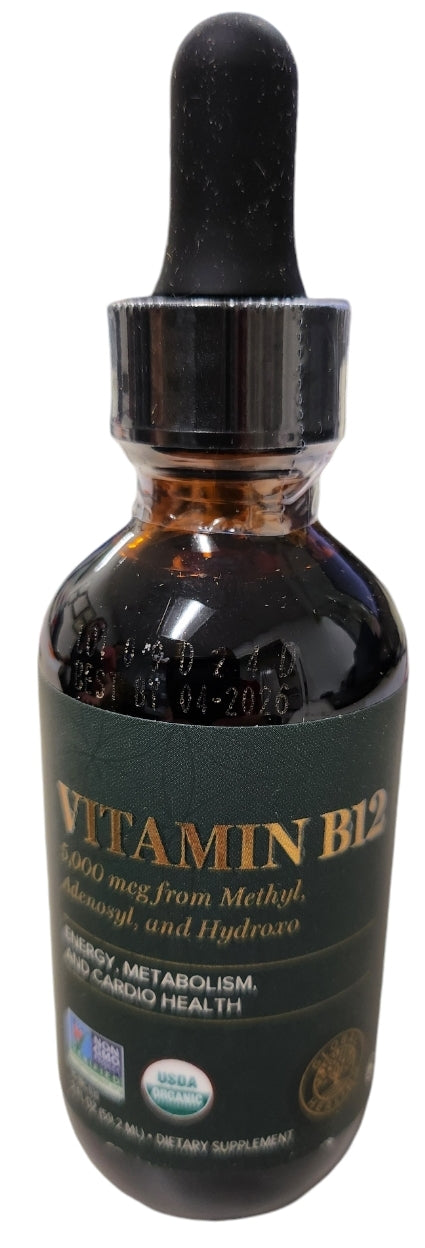 Vitamin B12 5000 mcg 2 fl oz