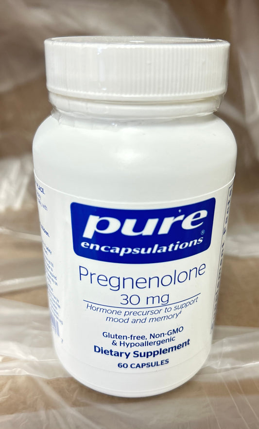 Pure Encapsulations - Pregnenolone 30mg - 60 Capsules